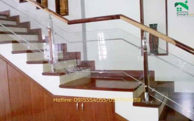 Cách lựa Cầu thang kính đẹp và tiết kiệm chi phí