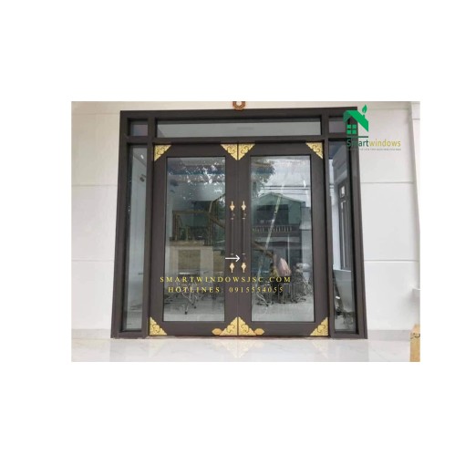 Cửa nhôm thủy lực biệt thự Việt Hùng Đông Anh - SmartWindows cao cấp hàng đầu