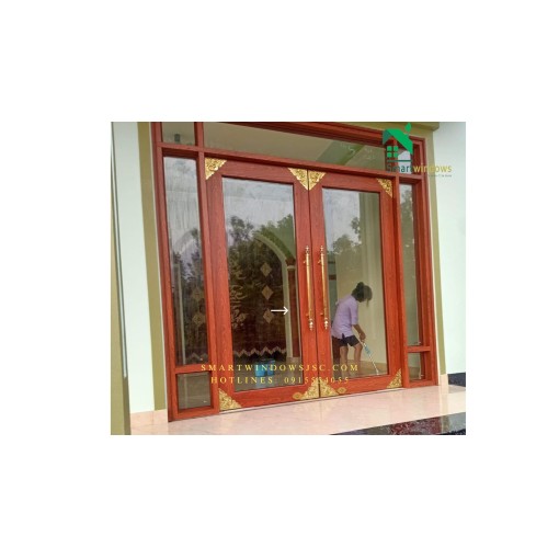 Cửa nhôm thủy lực biệt thự Việt Hùng Đông Anh - SmartWindows cao cấp hàng đầu