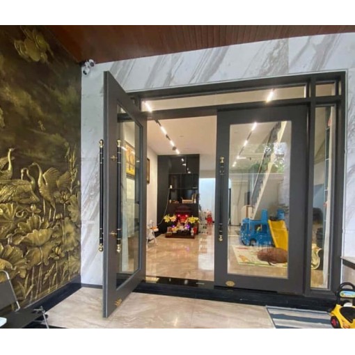 Cửa nhôm thủy lực biệt thự Vĩnh Ngọc Đông Anh - Lựa chọn sang trọng từ SmartWindows