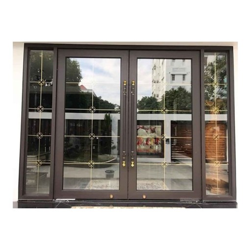 Cửa nhôm thủy lực phù hợp với kiến trúc hiện đại tại xã Nam Hồng, Đông Anh, Hà Nội