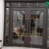 Cửa nhôm thủy lực phù hợp với kiến trúc hiện đại tại xã Nam Hồng, Đông Anh, Hà Nội