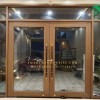 Cửa nhôm thủy lực tiết kiệm không gian cho căn hộ nhỏ tại xã Tàm Xá, Đông Anh, Hà Nội