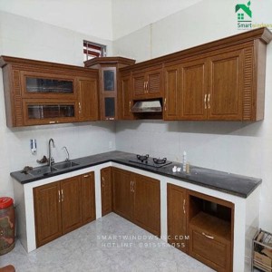 Tủ Bếp Nhôm Omega Tại Huyện Mê Linh – Lựa Chọn Hoàn Hảo Cho Không Gian Bếp Hiện Đại 2025