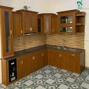 Tủ Bếp Nhôm Omega Tại Huyện Phúc Thọ – Nội Thất Bền Đẹp, Chống Nước, Hiện Đại Chuẩn Xu Hướng