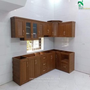 Tủ Bếp Nhôm Omega Tại Thị Trấn Đông Anh – Giải Pháp Nội Thất Bền Đẹp, Hiện Đại, Chống Nước Tuyệt Đối