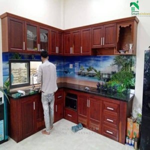 Kính Ốp Bếp Tại Nam Từ Liêm – Giải Pháp Nội Thất Hiện Đại, Sang Trọng, Dễ Vệ Sinh
