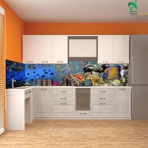 Kính Ốp Bếp Tại Sóc Sơn – Giải Pháp Hoàn Hảo Cho Không Gian Bếp Hiện Đại, Bền Đẹp