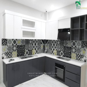 Kính Ốp Bếp Tại Ba Vì – Giải Pháp Sang Trọng, Dễ Vệ Sinh, Hợp Phong Thủy Cho Không Gian Bếp