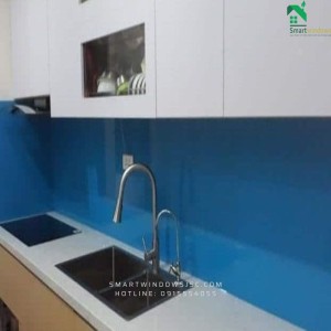 Kính Ốp Bếp Tại Quốc Oai – Nâng Tầm Không Gian Bếp Hiện Đại, Bền Đẹp, Dễ Vệ Sinh