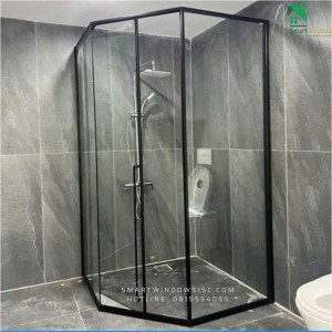 Vách kính tắm đứng Thanh Xuân, Hà Nội – Giải pháp hiện đại cho nhà phố