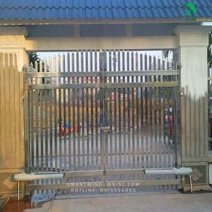 Cổng inox 2 cánh và 4 cánh tại Huyện Đông Anh – Lựa chọn bền đẹp cho không gian sống