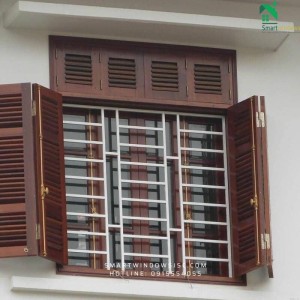 Chấn song inox 304 cho cửa sổ nhà ở tại Mỹ Đức – Bền đẹp, không gỉ, hài hòa kiến trúc vùng núi