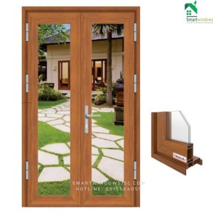 Cửa đi mở quay nhôm Xingfa cao cấp tại Hoàn Kiếm – Giải pháp tối ưu cho không gian phố cổ