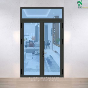 Cửa đi mở quay nhôm Xingfa tại huyện Thanh Trì – Bền đẹp, chống ồn, phù hợp nhà ven đô và liền kề