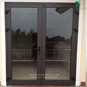 Cửa đi mở quay nhôm Xingfa tại huyện Ứng Hòa – Bền vững, thẩm mỹ, phù hợp nhà dân truyền thống và nhà cải tạo