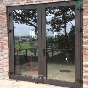 Cửa đi mở quay nhôm Xingfa tại huyện Chương Mỹ – Phù hợp nhà dân, nhà phố và nhà vườn gần khu công nghiệp – đồng quê