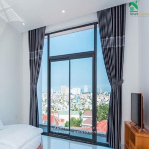 Cửa đi mở lùa nhôm Xingfa sang trọng, bền đẹp cho biệt thự – nhà liền kề tại Hoàng Mai