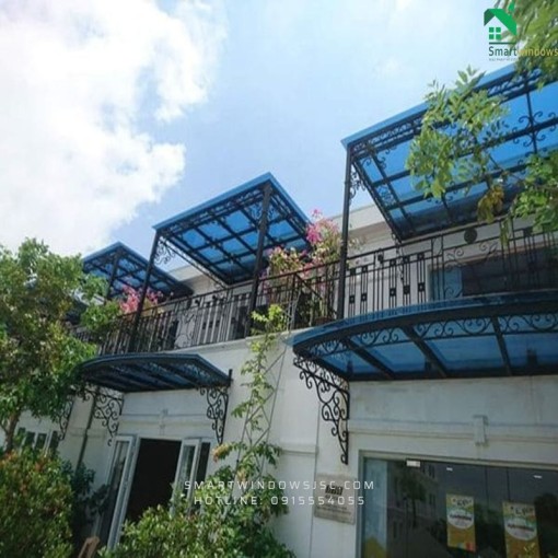 Mái kính cường lực đẹp tại Hà Nội – Bền bỉ, sang trọng, giá rẻ