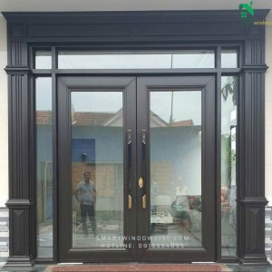 Cửa nhôm thủy lực tại phường Vĩnh Tuy – Giải pháp hiện đại cho nhà phố và cửa hàng