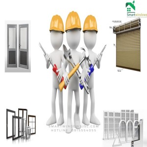 Cửa nhôm thủy lực tại phường Định Công – Giải pháp nâng cấp mặt tiền nhà phố hiệu quả