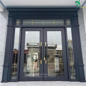 Cửa nhôm thủy lực tại phường Đại Mỗ – Không gian thoáng sáng, dáng cửa nghệ thuật