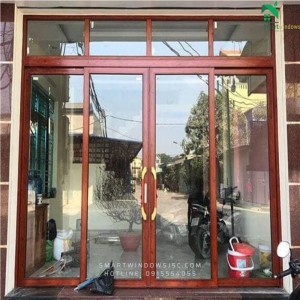 Cửa lùa trượt quay – Mẫu cửa nhôm kính hiện đại, báo giá 2025 | Smartwindows