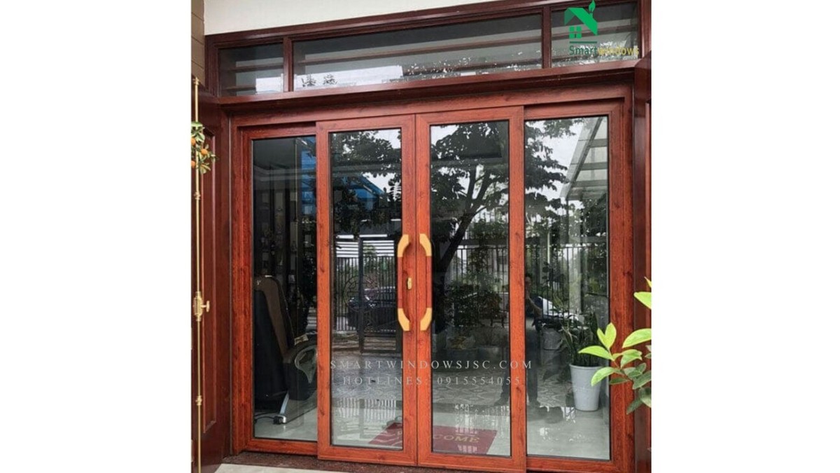 Cửa lùa trượt quay tối ưu diện tích cho chung cư tại Thái Bình