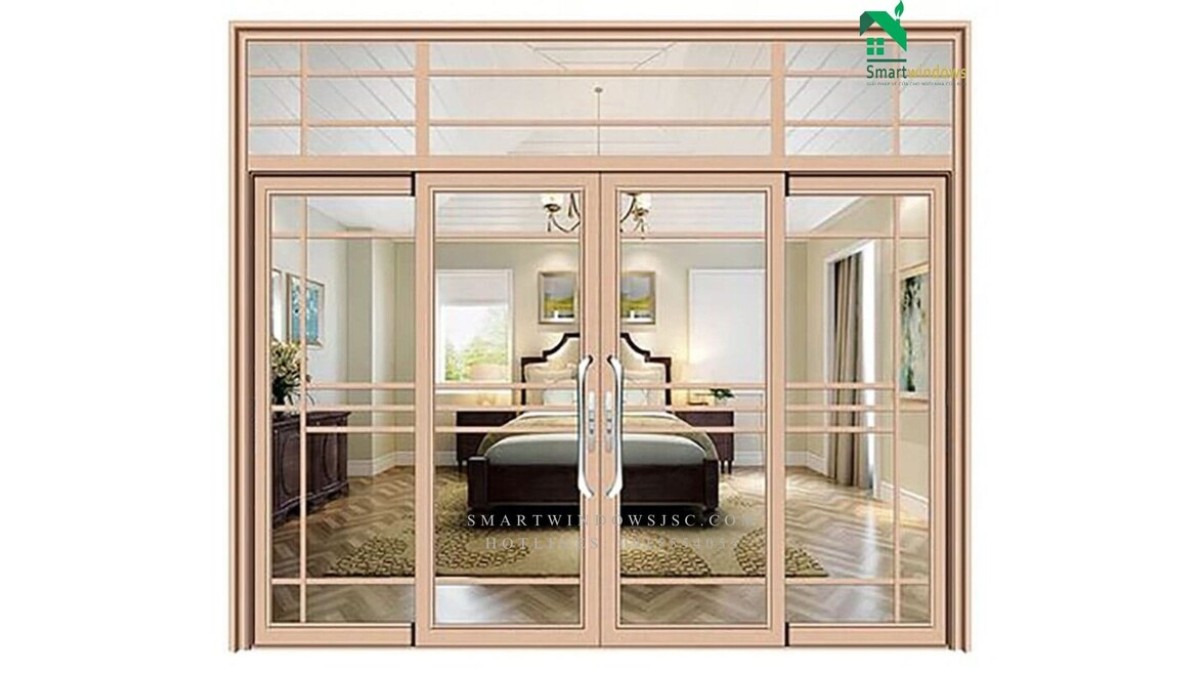 Cửa lùa trượt quay tối ưu diện tích cho chung cư tại Thái Bình