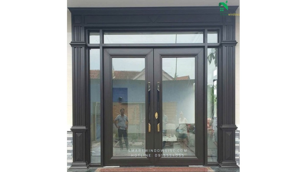 Cửa nhôm thủy lực cho khu đô thị tại Sơn Tây, Hà Nội