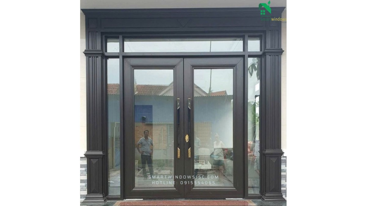 Cửa nhôm thủy lực cho khu đô thị tại Sơn Tây, Hà Nội