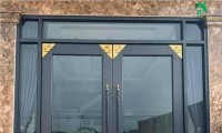 Cửa nhôm thủy lực cao cấp cho biệt thự tại huyện Thanh Oai, Hà Nội