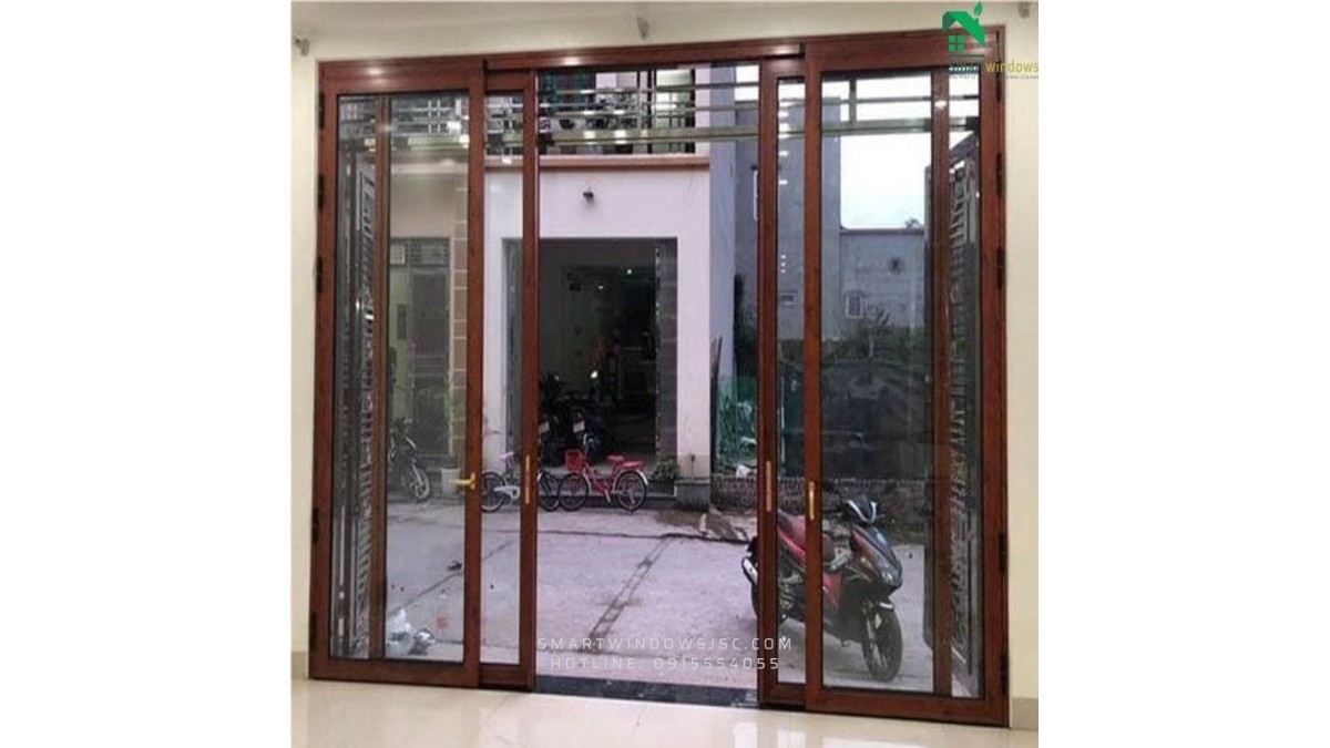 Cửa lùa trượt quay - Giải pháp tối ưu cho không gian sống tại Huyện Đan Phượng