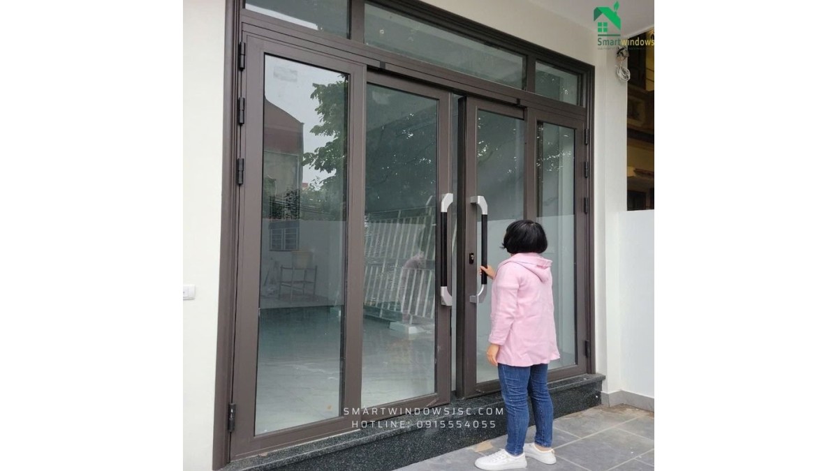 Cửa lùa trượt quay - Giải pháp tối ưu cho không gian sống tại Huyện Đan Phượng