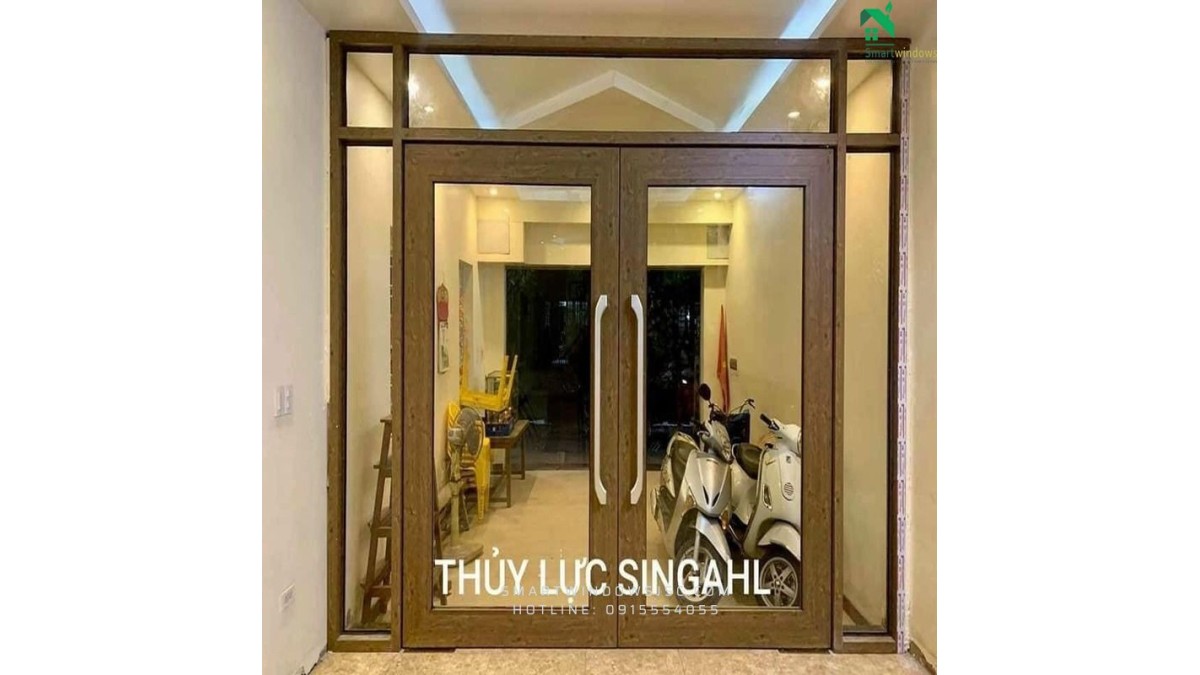 Cửa nhôm thủy lực cho nhà ống, nhà cải tạo quận Đống Đa – tiết kiệm & thẩm mỹ tối ưu