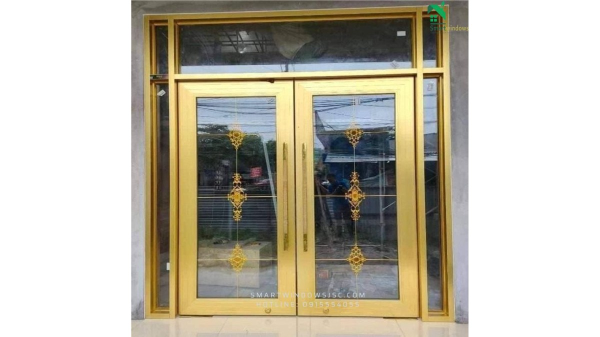 Cửa nhôm thủy lực thông minh tại huyện Thạch Thất, Hà Nội